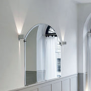 Mini-Dual LED-Wandleuchte in Grau, moderne Wandleuchte für stilvolle Akzentbeleuchtung im Innenraum