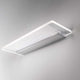 Skinny LED-Wandleuchte Small an der Wand montiert, modernes Design und energiesparende Beleuchtung.