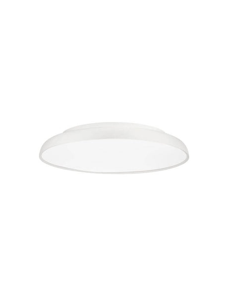 Linus LED plafonnier Ø 45 cm Triac 3000K avec diffuseur en plastique opalin et design moderne.