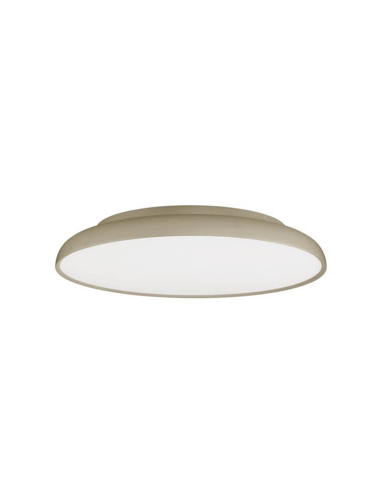 Linus LED Deckenleuchte Ø 60cm Triac 3000K mit elegantem, runden Design und warmweißem Licht, ideal für jeden Raum.