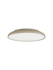 Linus LED Deckenleuchte Ø 60cm Triac 3000K Champagnergold, runde LED-Deckenlampe mit warmweißem Licht