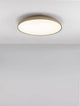 Linus LED Deckenleuchte Ø 60cm Triac 3000K in modernem Design mit warmweißem Licht.