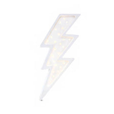 Kids wall and table lamp Blitz in the shape of a lightning bolt, dimmable with timer function.