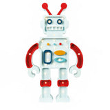 Kinder Wand- & Tischleuchte in Roboterform mit Fernbedienung und Dimmer für individuelle Lichtintensität.