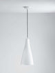 Livtar Pendelleuchte E27 Ø 23cm – moderne Lampe aus mattem Aluminium und Glas, ideal für stimmungsvolles Essen.