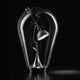 Lodes Blow LED Tischlampe mundgeblasen in eleganten Design mit mundgeblasenem Glas und verstellbarem Licht.
