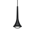 Lodes Rain LED Hängelampe Tropfen 7 Watt 1300 lm in eleganter schwarzer Ausführung.