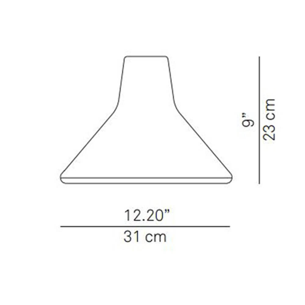 Luceplan Archetype Retro LED Pendelleuchte 10W 2700K