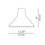 Luceplan Archetype Retro LED Pendelleuchte 10W 2700K