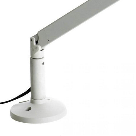 Luceplan Bap Tischbefestigung für die LED-Leuchte Bap, detailierte Ansicht des Lampenarms.