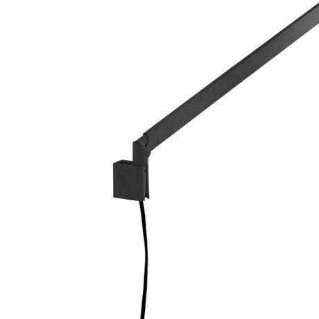 Luceplan Bap Wandhalterung in schwarz, ideal für die Luceplan LED-Leuchte Bap.