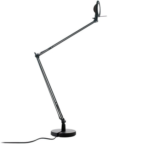 Luceplan Berenice Schreibtischlampe in elegantem Design mit flexiblem Arm und präzise ausgerichtetem Licht.
