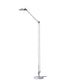 Luceplan Berenice Stehlampe, elegante und präzise LED-Stehleuchte mit flexiblem Arm und drehbarem Leuchtkopf.