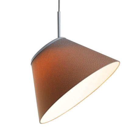 Luceplan Cappuccina Lampenschirm Ø 36cm mit einzigartigem Design und degradierter Textur, erzeugt sanftes Licht.