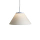 Luceplan Cappuccina Lampenschirm Ø 36cm mit eleganter, degradierter Textur und sanftem Licht.