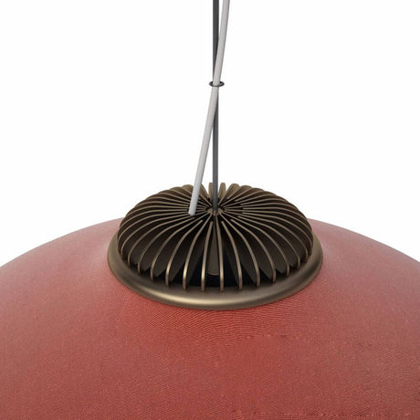 Luceplan Farel LED suspension luminaire 23W 2700K vue détaillée de l’abat-jour et de la suspension.