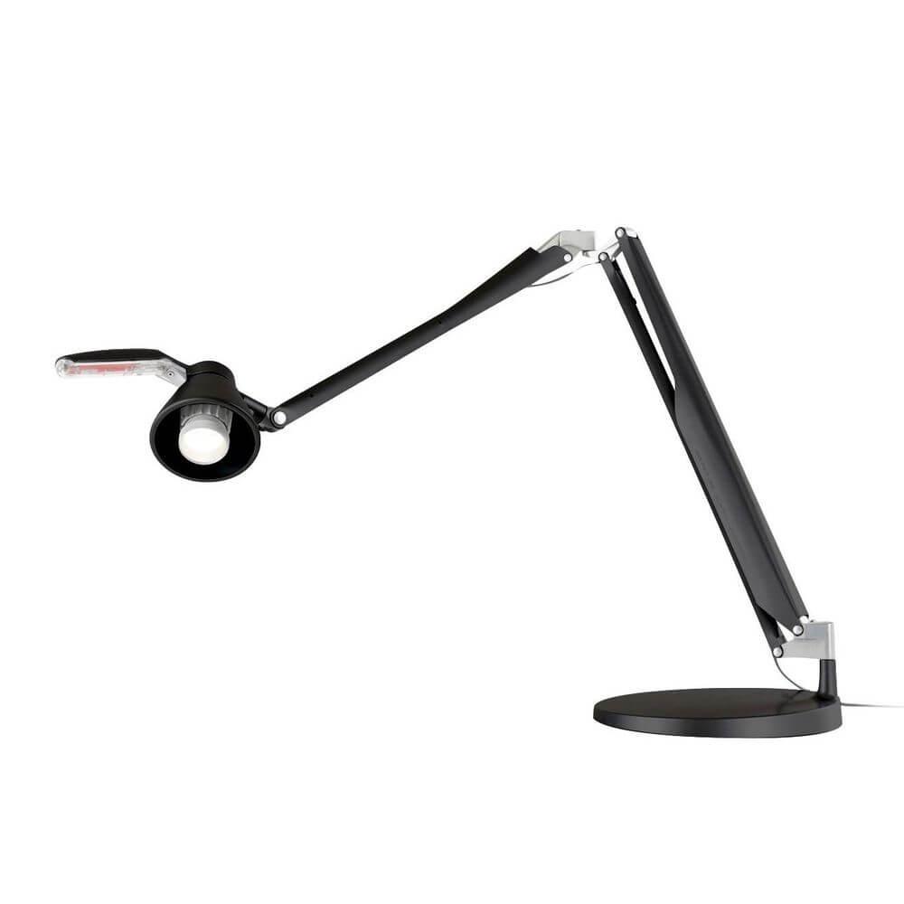 Luceplan Fortebraccio LED Tisch- & Wandleuchte (Körper) 3000K mit drehbarem Arm und einstellbarem Lichtstrahl.