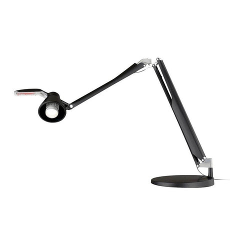 Luceplan Fortebraccio LED bord- og vegglampe (kropp) 3000K med roterbar arm og justerbar lysstråle.
