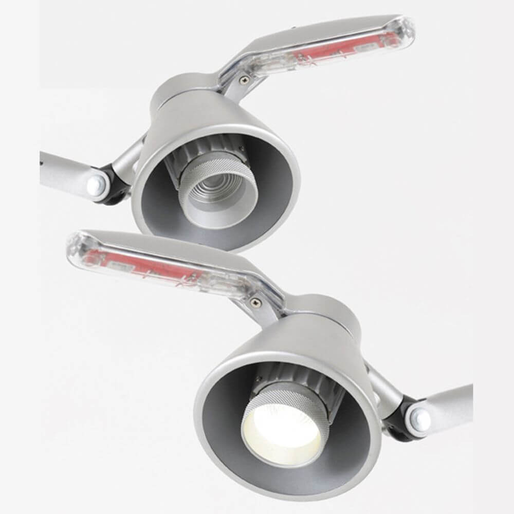 Luceplan Fortebraccio LED Tisch- & Wandleuchte (Körper) 3000K mit einstellbarem Lichtstrahl.