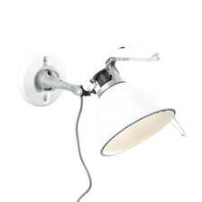 Luceplan Fortebraccio Wand- & Deckenstrahler Ø 11cm, charaktervolle Lampe mit flexibler Lichtpositionierung.