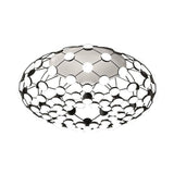 Luceplan LED Deckenlampe Mesh Ø 72cm in modernem Design aus Stahl und Polycarbonat, ideal für stilvolle Räume.