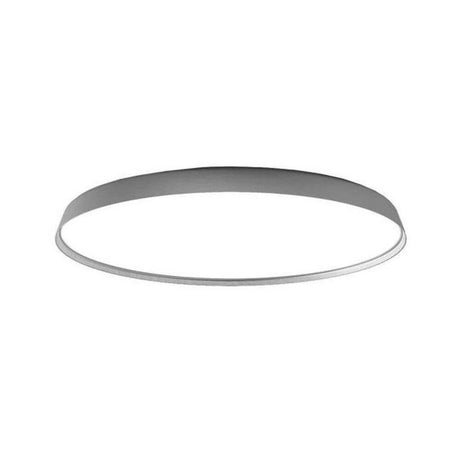 Luceplan {{24ae318d8a4aa540afb23e00ab83601a574?}} lampe suspendue Compendium Plate Ø 56 cm, bague fine en aluminium pour un design moderne.