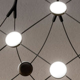 Luceplan LED Lampe à suspendre Mesh Ø 55cm, max. 100cm
