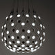 Luceplan LED Hängelampe Mesh Ø 80cm, max. 300cm mit flexiblem Drahtgitter und dimmbaren Lichtquellen.