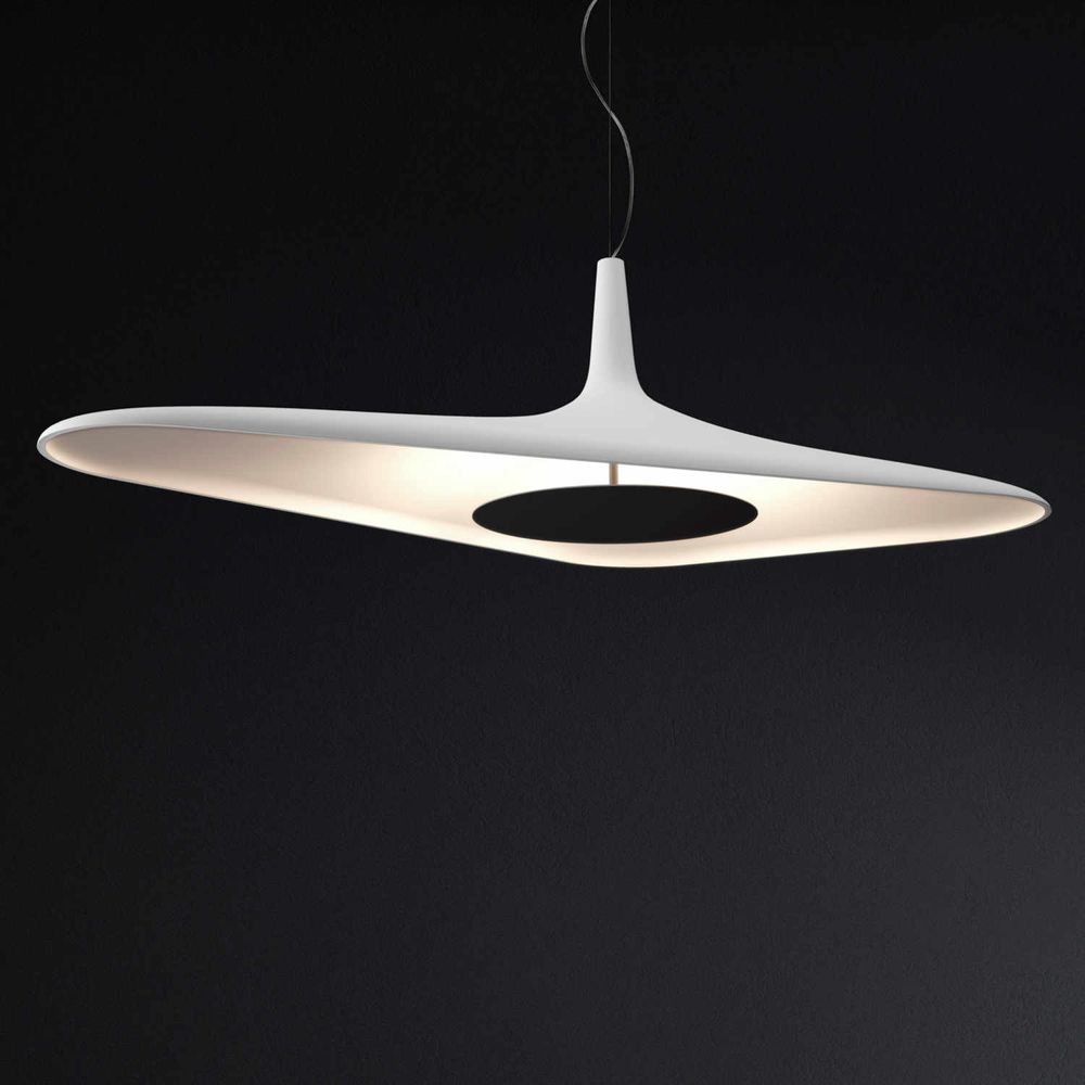 Lecplan LED -roikkuu lamppu Soleil noir 120 x 62 cm