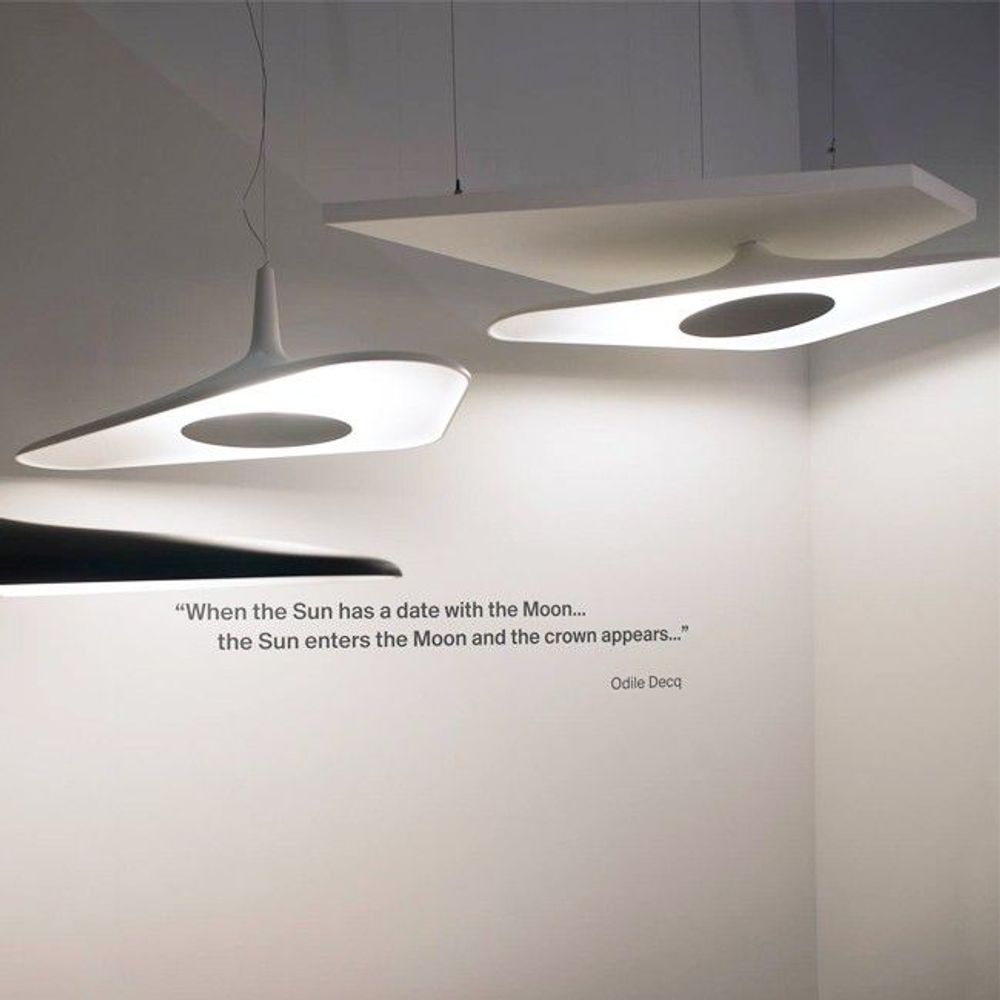 Lecplan LED -roikkuu lamppu Soleil noir 120 x 62 cm