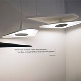 Lecplan LED -roikkuu lamppu Soleil noir 120 x 62 cm