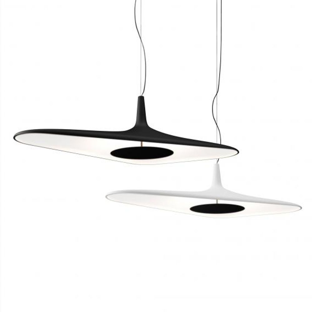 Lecplan LED -roikkuu lamppu Soleil noir 120 x 62 cm