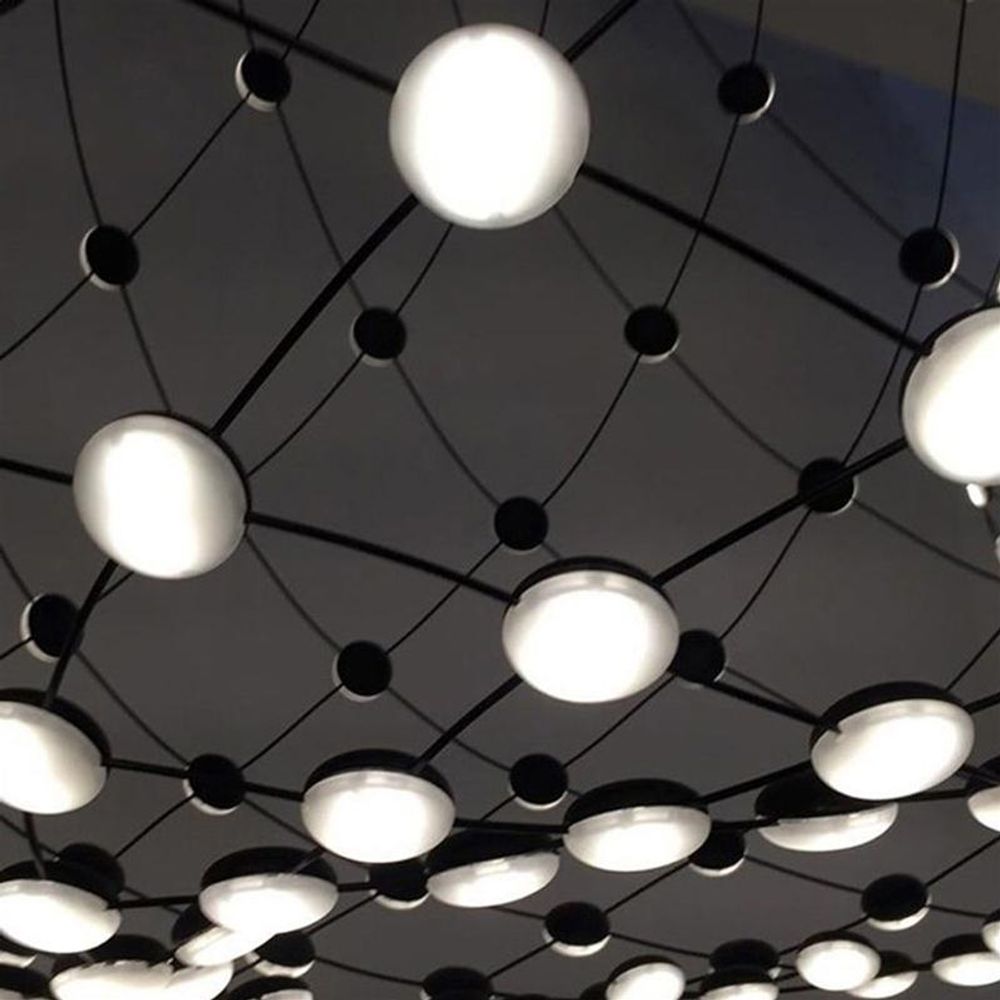 Luceplan LED Hängeleuchte Mesh Ø 55cm, max. 500cm