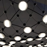 Luceplan LED Hängeleuchte Mesh Ø 55cm, max. 500cm