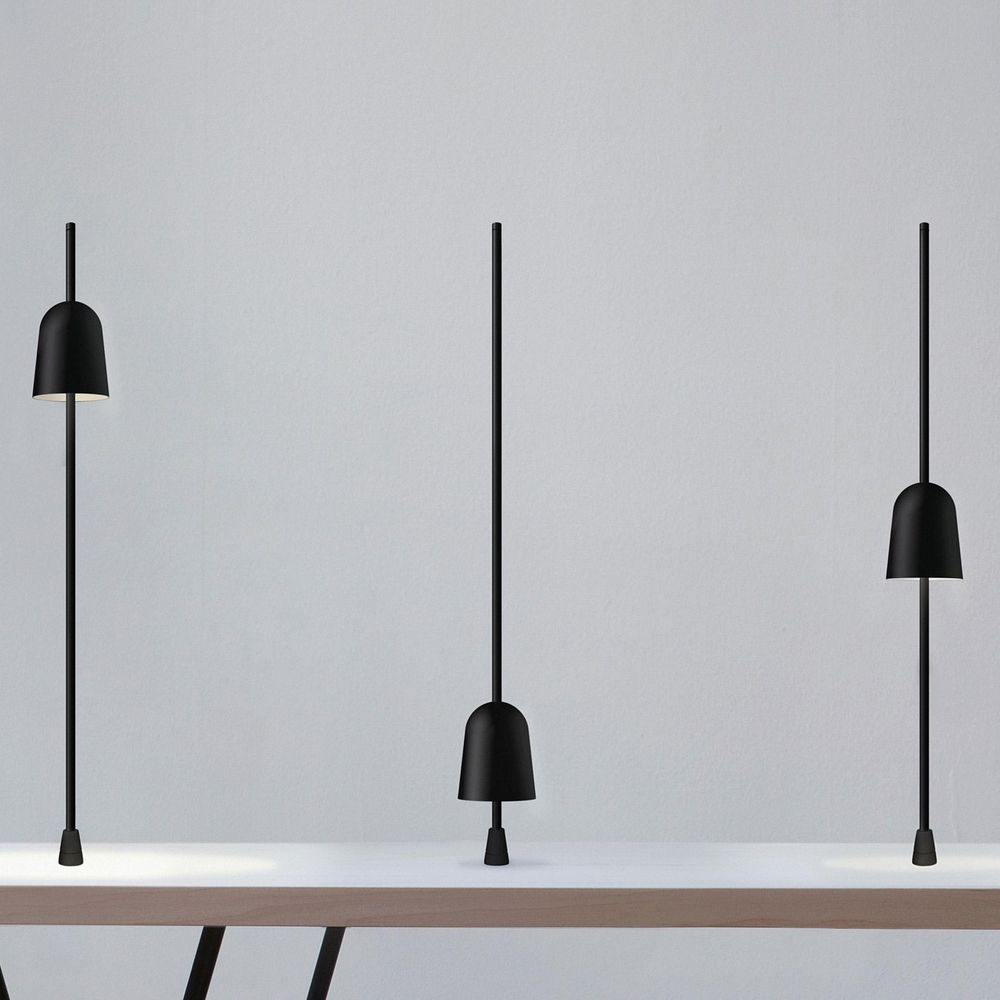 Luceplan LED lámpara de escritorio Ascent negro