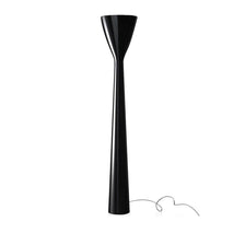 Luceplan LED Stehleuchte Carrara 185cm schwarze skulpturale Stehlampe mit indirektem Licht