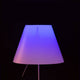 Luceplan LED Tischleuchte Costanza 110cm Philips Friends of Hue in eleganter Gestaltung mit buntem Licht.