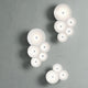 Luceplan LED Wandlampe Bulbullia 62x37cm, innovative Wandleuchte mit seifenblasenähnlichem Design.