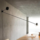 Luceplan LED wall spotlight Counterbalance with counterweight 190cm