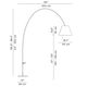 Luceplan Lady Costanza Lampenschirm Ø 50cm
