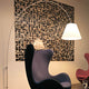 Luceplan Lady Costanza Wandlampe 215-248cm mit Dimmer Alu, moderne Wohnbeleuchtung im eleganten Design.