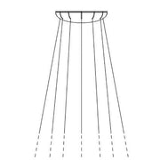 Luceplan Mesh Aufhängung (ohne Body) für Ø 80cm