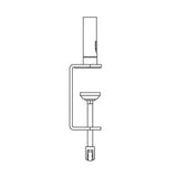 Luceplan Otto Watt pince de table