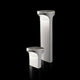 Luceplan Pollerlampe Sky 70cm IP65: moderne Außenbeleuchtung mit futuristischem Design.