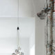 Luceplan Stochastic LED Hängelampe (Structur ohne Kugeln & Stangen) in modernem Raumdesign.