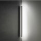 Luceplan Wandlampe Any 63cm weiß an einer Wand, stilvolles und minimalistisches Design.