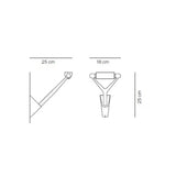 Luclan Wall Lamp Lola verlichting effect roteerbaar
