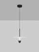 Luet LED Pendelleuchte 3000K Schwarz, Weiß mit modernem Design und elegantem Lampenschirm