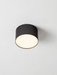 Luldo LED Deckenleuchte Ø 11cm 3000K moderne Deckenlampe mit elegantem Design und warmem Licht