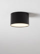 Luldo LED Deckenleuchte Ø 11cm 3000K in modernem Design mit rundem Gehäuse